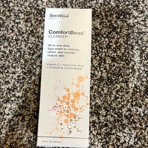 SeroVital ComfortBead Cleanser - White and Orange